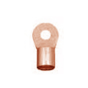Terminal Anillo Cobre 3/16" Awg 12-10 Au