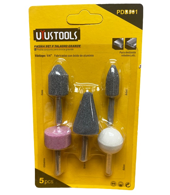 Piedra para Pulir Uyustools 5 Piezas