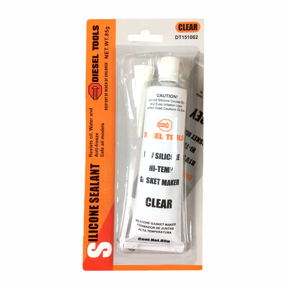 Silicon Transparente Alta Temperatura 85 Grs Diesel Tools