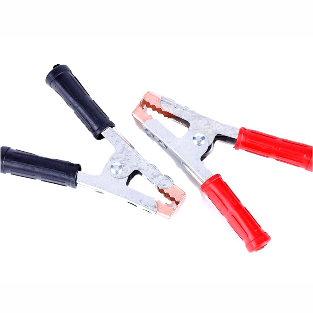 Pinza Auxiliar para Cable de Bateria Rojo y Negro 600 Amp