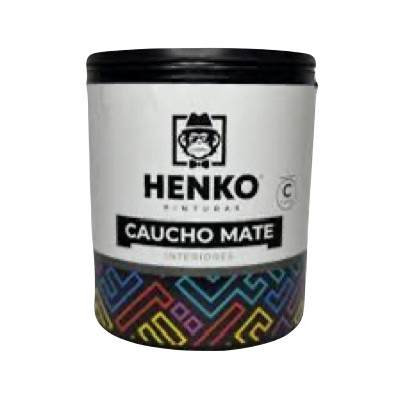 Pintura Caucho Mate Tipo C Henko Blanco Galon
