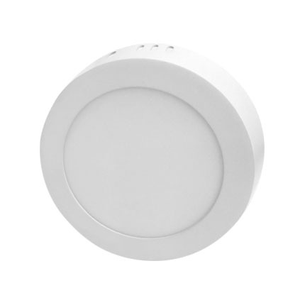 Panel Led Superficial Redondo 6W 6500K 85-265V Run