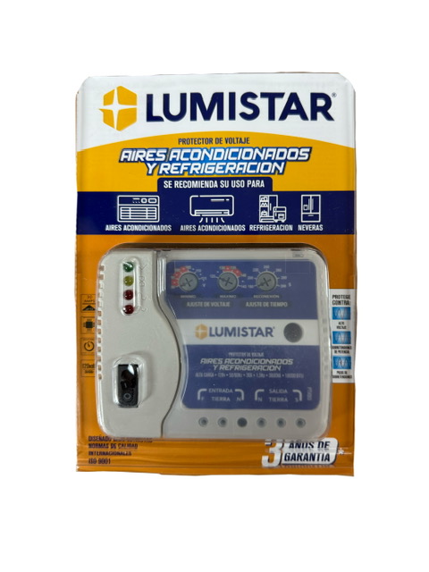Protetor de Voltaje A/Acond y Refrigeracion 110V 20A Cable-Cable