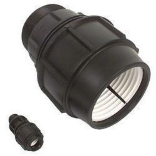 Adaptador Hembra para Manguera de Riego 25Mm Salida 1/2"