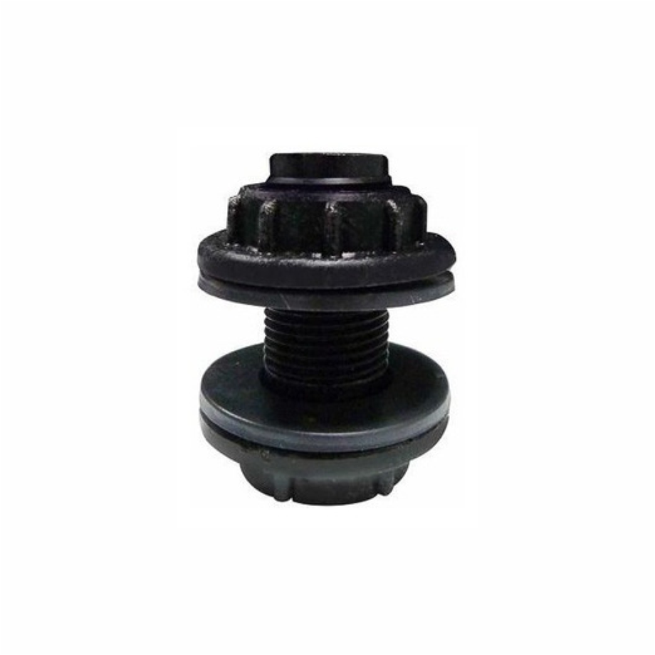 Conexion Plastica para Tanque 1/2" Negra Nacional