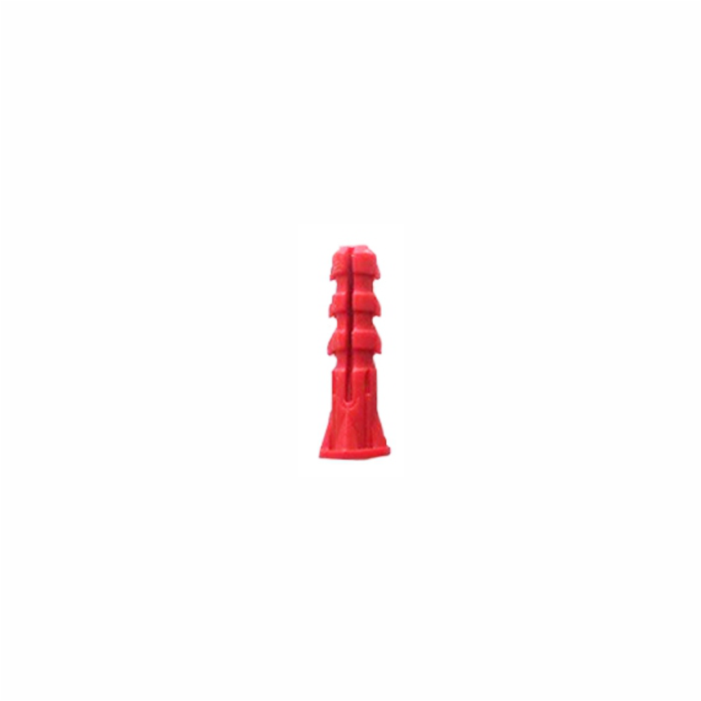 Ramplug Plast Expand 7/32" Rojo X U