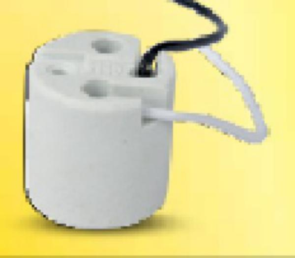 Socate de Porcelana C/Cable E-27 Lumistar