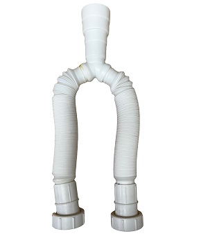 Sifon Extensible Doble para Fregadero 1 1/2" Gdeseo