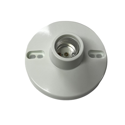 Socate Bakelita 4" E27 Blanco