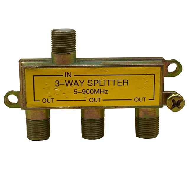 Spliter Amarillo 1 Entrada y 3 Salidas