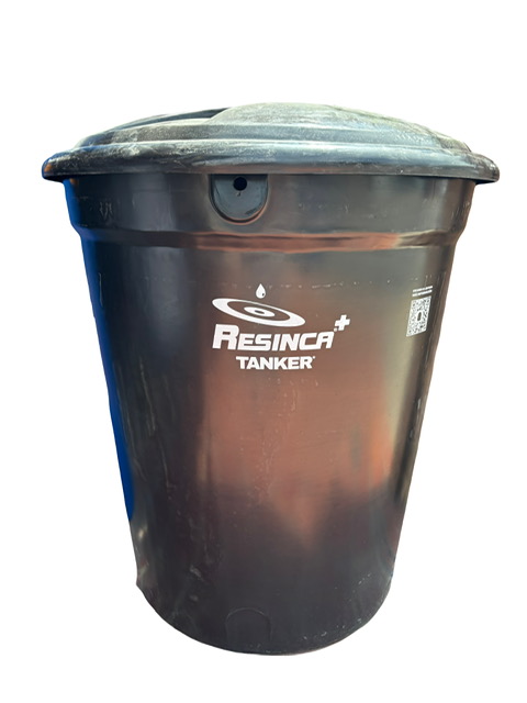 tanque conico 1000 litros resinca negro