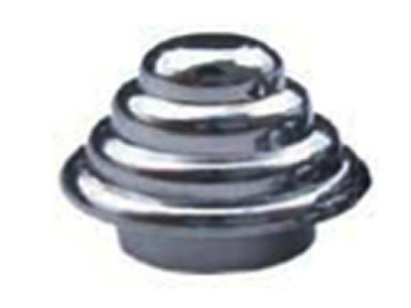 Tope Decorativo 1" Cromado