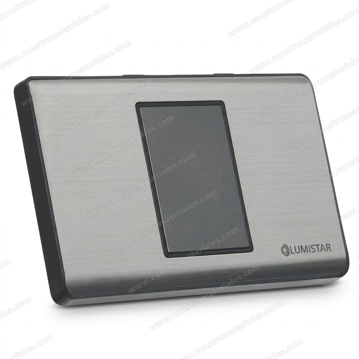 Tapa Ciega Elite para Empotrar Plata Lumistar