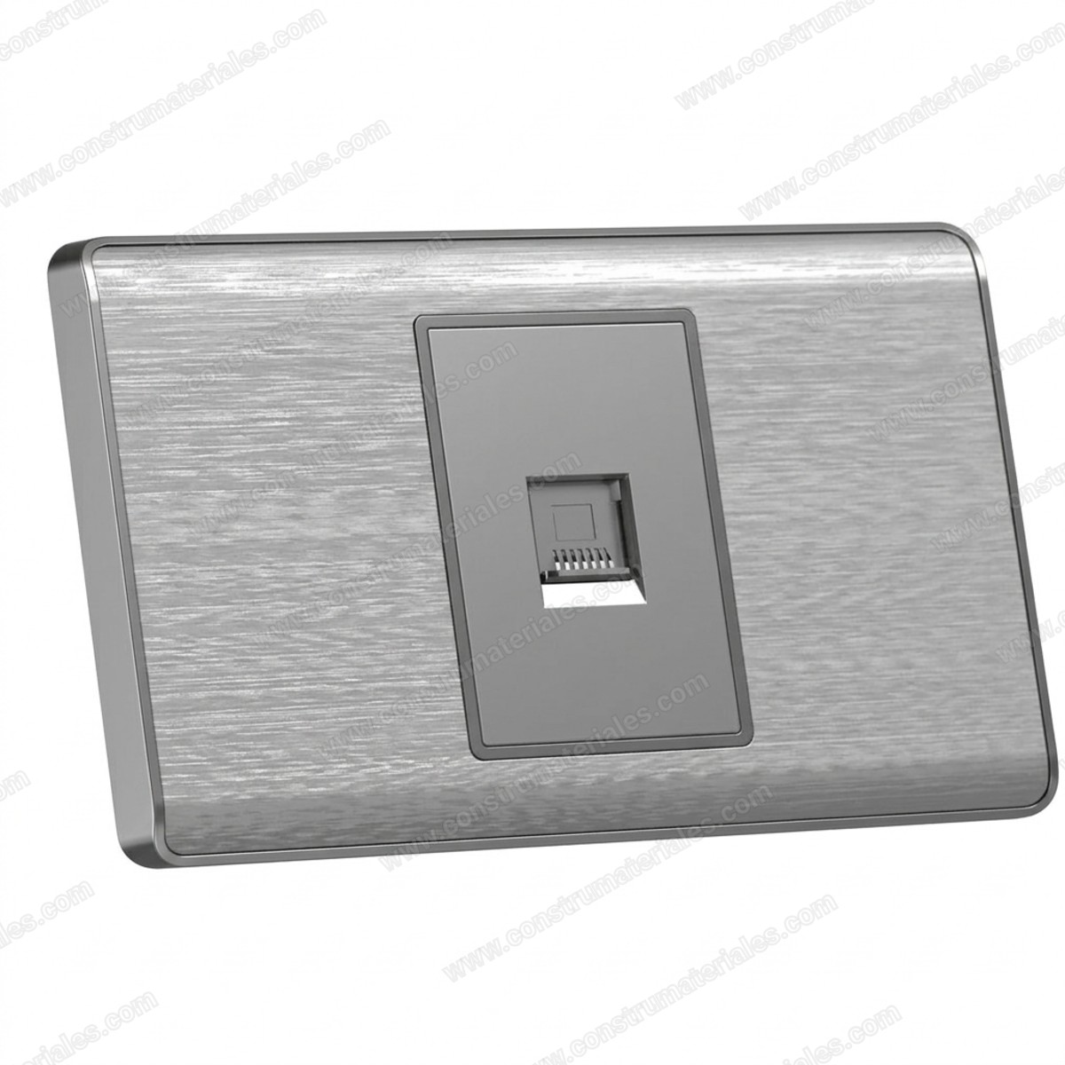 Toma de Red Rj45 Elite para Empotrar Plata Lumistar