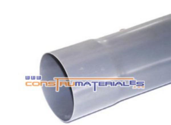 Tubo Electricidad 4" X 3Ml Negro Economico