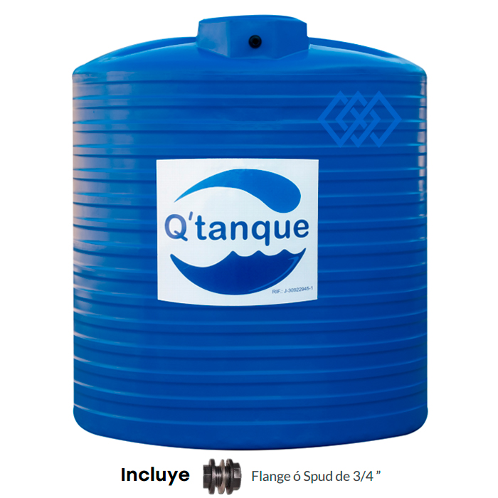 Tanque Australiano de Agua 5500 Lts Azul Q Tanque