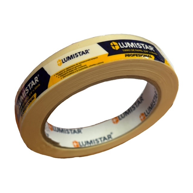 Tirro de Papel Profesional 3/4" X 30 Metros Lumistar