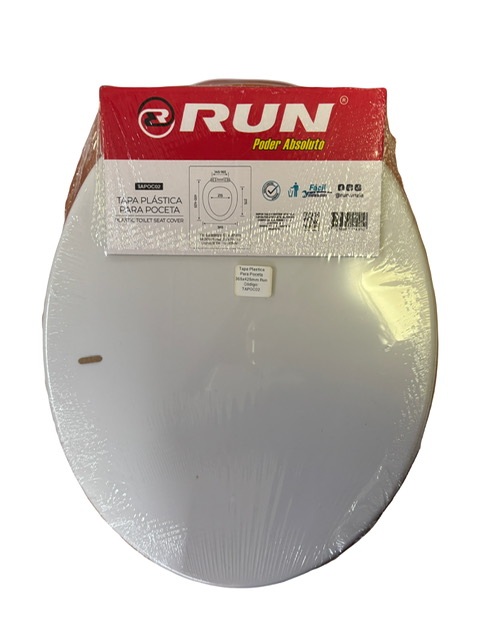 Tapa Plastica para Poceta 365X425mm Run Tapoc02