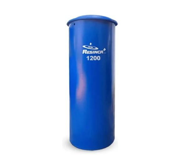 tanque cilindrico 1200 litros resinca