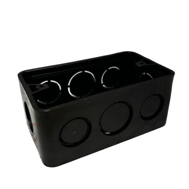 Cajetin 4" X 2" Negro Generico