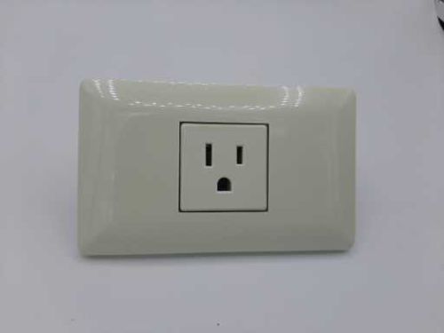 Toma Polarizada Sencilla 15Amp 110V