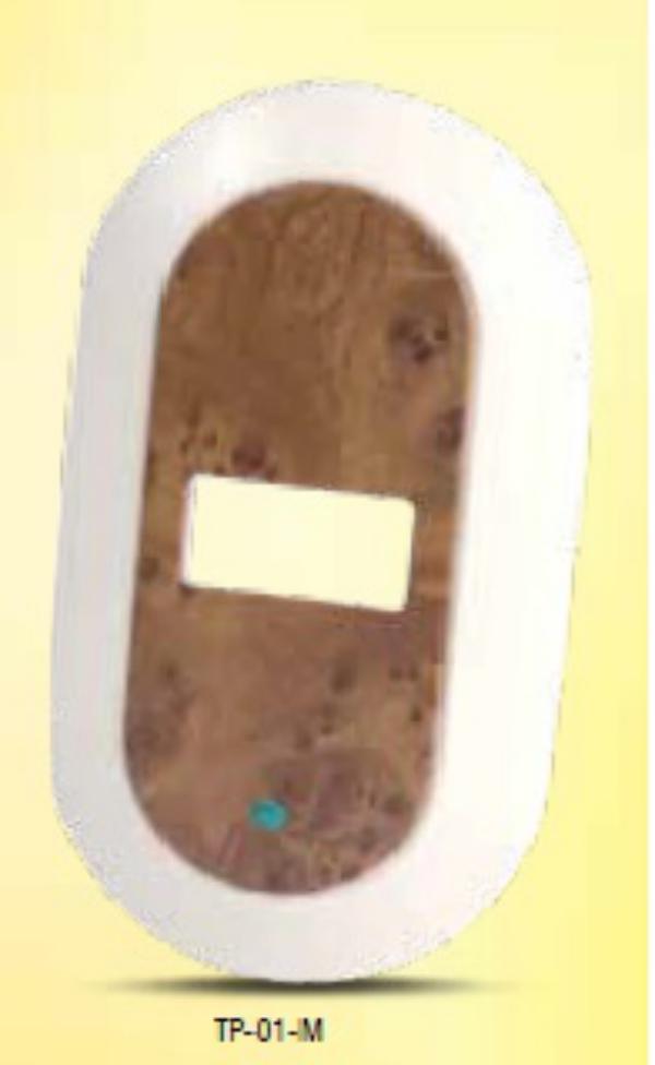 Tapa Madera de 01 Hueco Lumistar