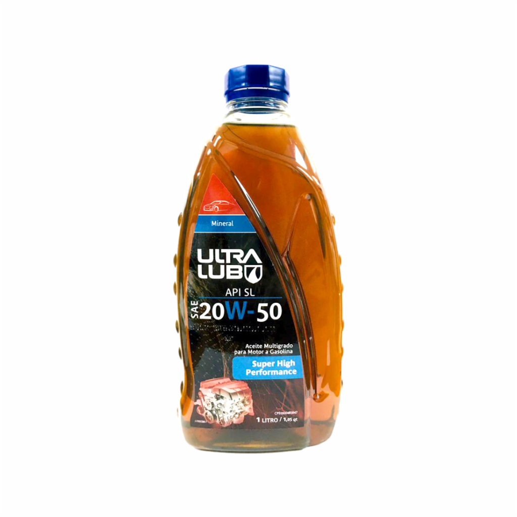 Aceite Mineral Super High Performance 20W50 1L Ultralub