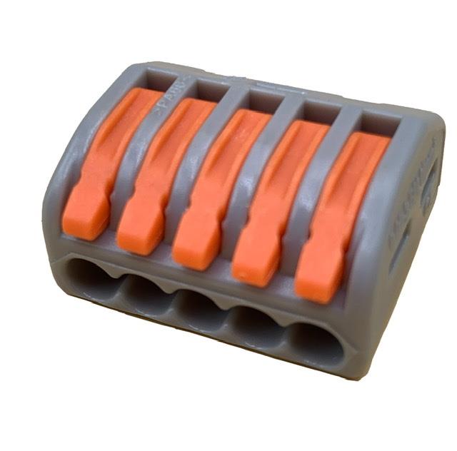 Mini Conector para Cable Electrico 5 Vias