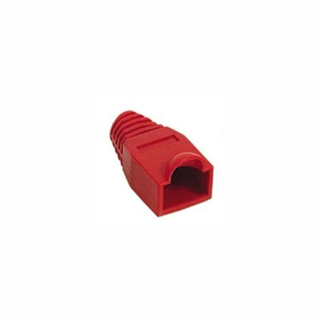 Bota para Cable de Red Rj45 Roja