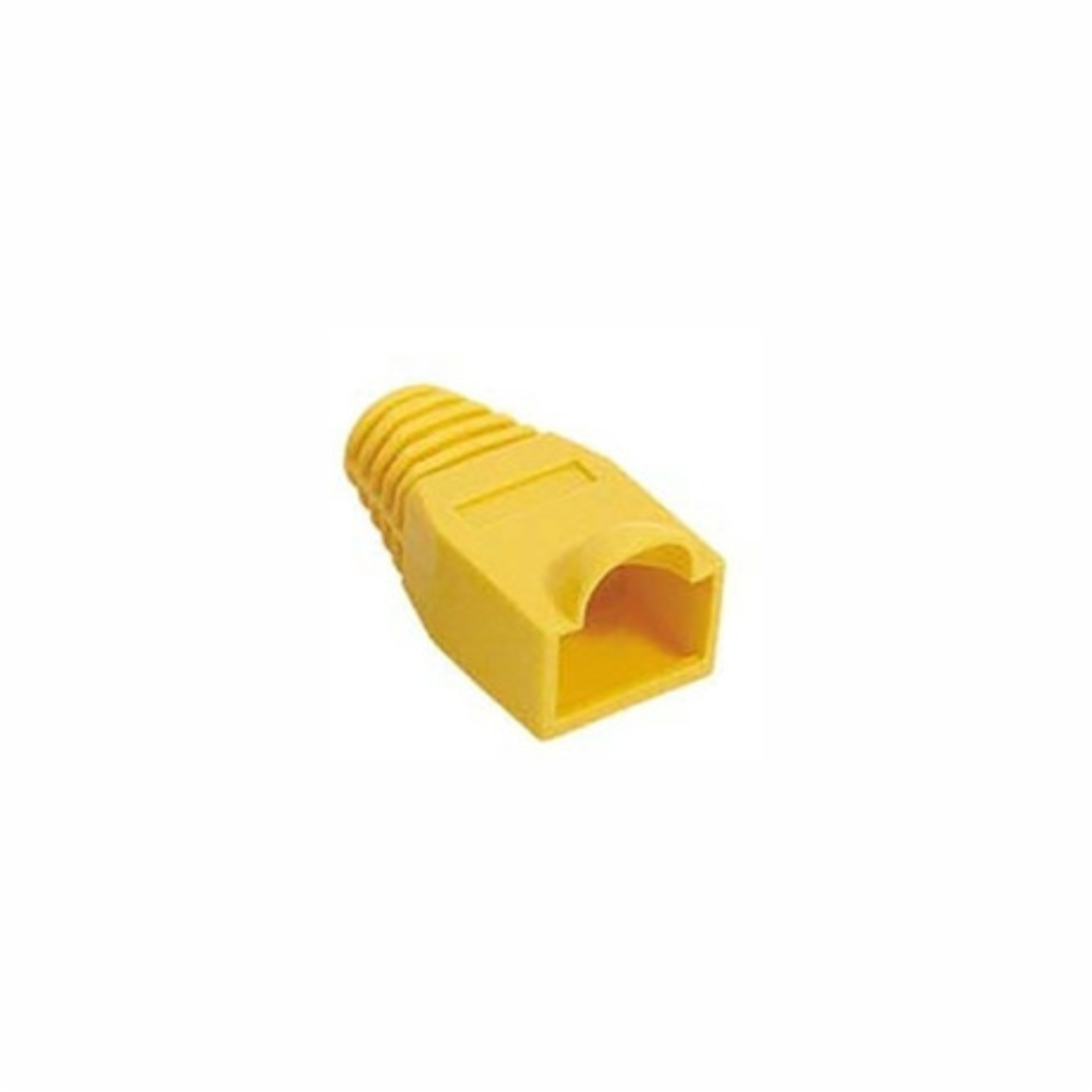 Bota para Cable de Red Rj45 Amarilla