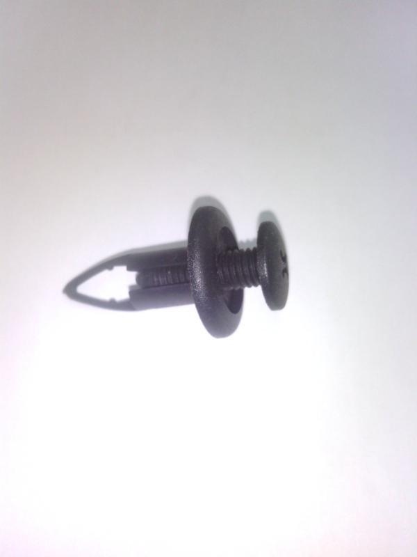 Push Screw C/Tornillo Nylon Negro