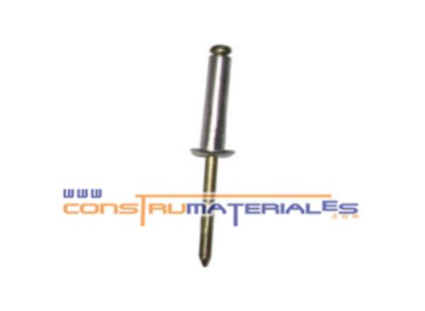 Remache Aluminio Negro 1/8" X 15Mm